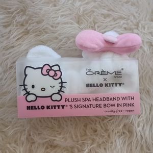 The Creme Shop X Hello Kitty Plush Spa Headband.